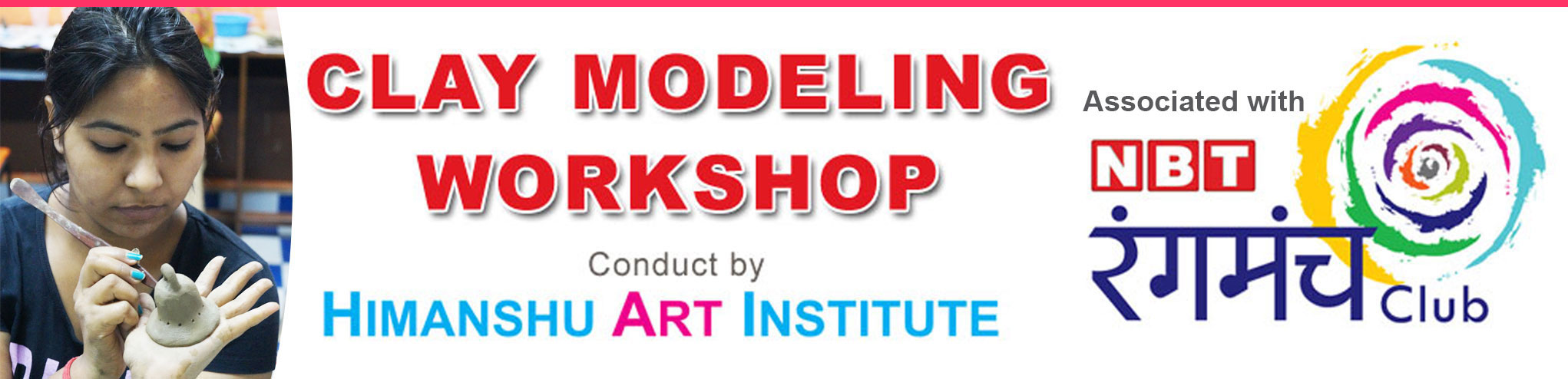 clay Modeling Workshop NBT Rangmanch Club