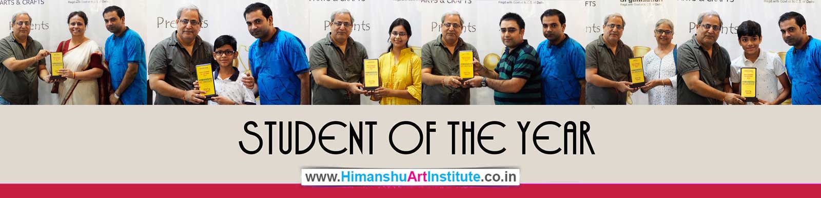 Sakshi Rajpal, Utkarsh Khanna, and Upma Lal Awarded Student of the Year 2016