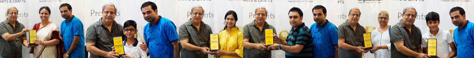 Sakshi Rajpal, Utkarsh Khanna, and Upma Lal Awarded Student of the Year 2016