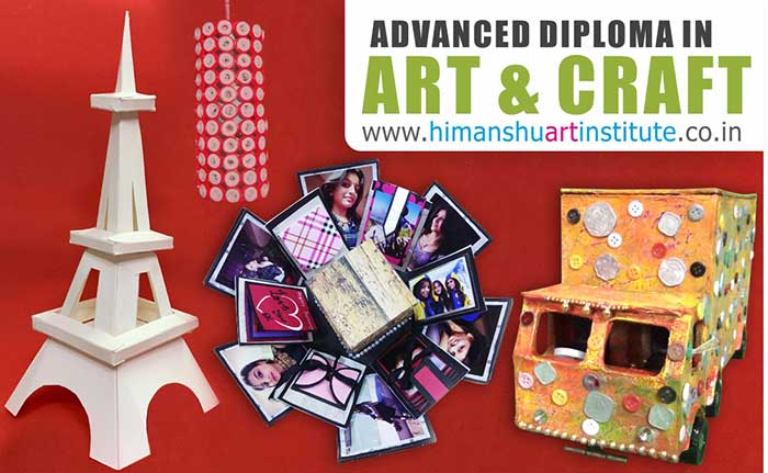 Online Professional Advanced Diploma Course in Art & Craft, Online Art and Craft Classes