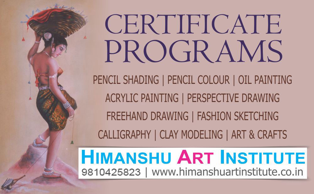 Drawing & Painting, Art & Craft Certificate Courses