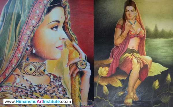 Online Professional Certificate Course in Coloured Pencil Drawing Classes in Delhi