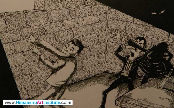 Online Diploma Course in Animation Sketching, Animation Drawing Classes, Best Sketching Classes in in Delhi, India