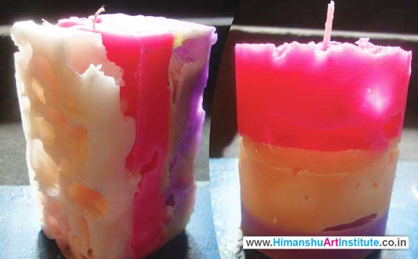 Online Candle Making Classes, Hobby Classes in Candle Making in Delhi, Certificate Course in Candle Making