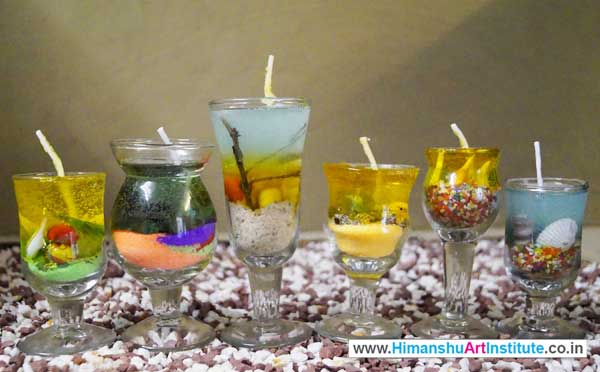 Online Candle Making Classes, Hobby Classes in Candle Making in Delhi, Certificate Course in Candle Making