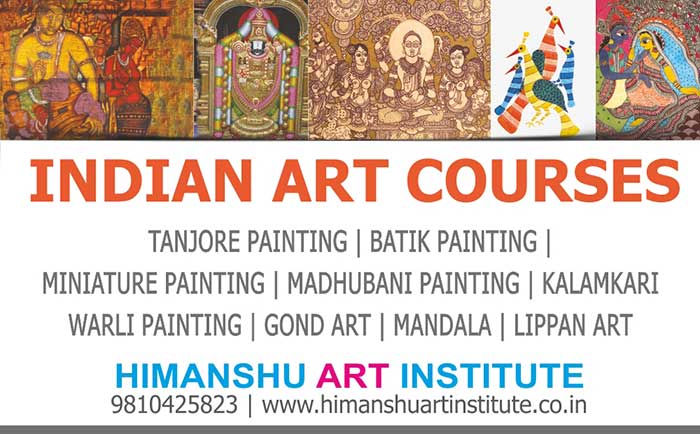 Online Indian Art Courses, Indian Traditional Art Courses, Indian Folk Art Courses