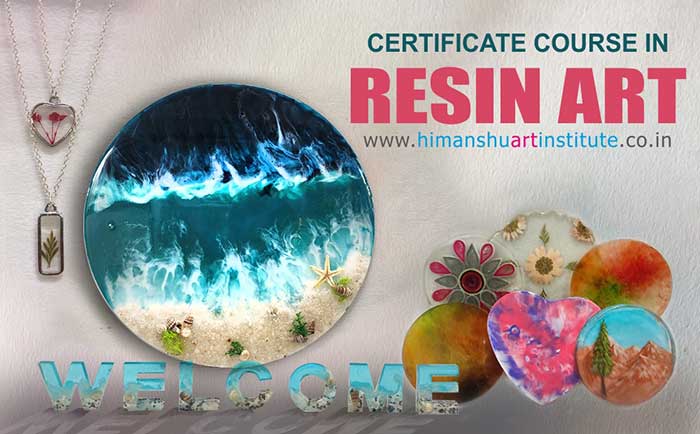 Online Professional Certificate Hobby Course in Resin Art, Online Resin Art Classes