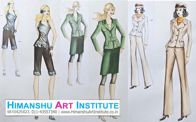 Online Professional Certificate Course in Fashion Sketching Classes in Delhi