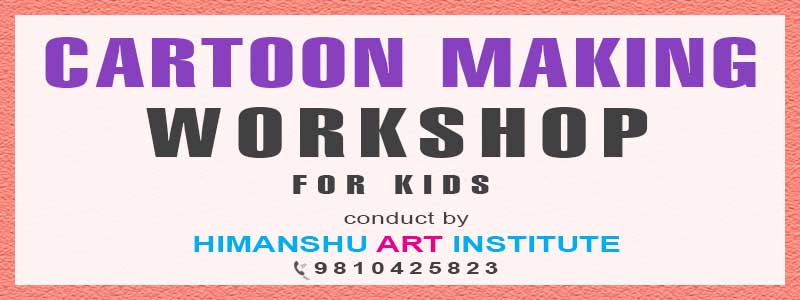 Online Cartoon Making Workshop for Kids in Delhi