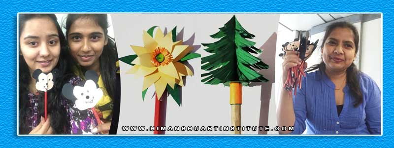 Online Pencil Topper Making Workshop for Kids in Delhi