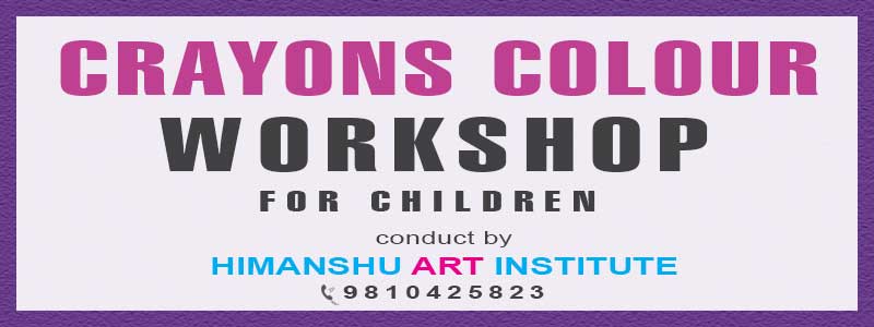 Online Crayons Colour Workshop for Corporate in Delhi