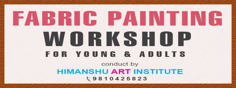 Online Fabric Painting Workshop for Young and Adults in Delhi
