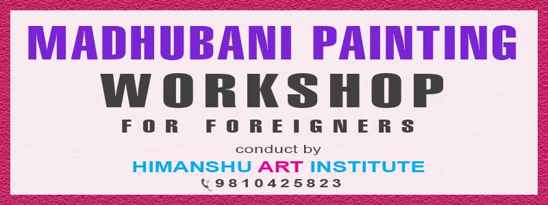 Online Madhubani Painting Workshop for Foreigners in Delhi