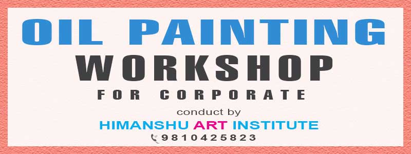 Online Oil Painting Workshop for Corporate in Delhi