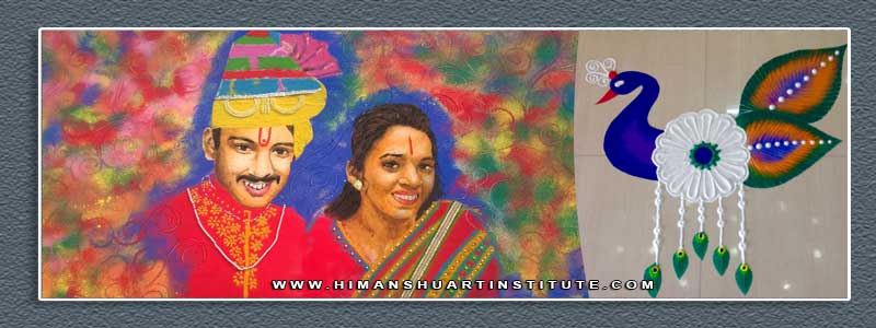 Online Rangoli Making Workshop for Foreigners in Delhi