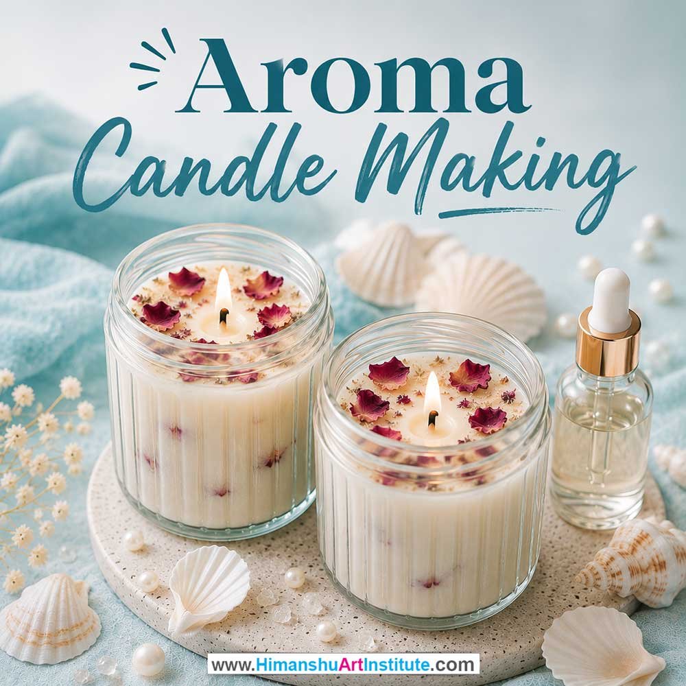 Aroma Candle Making Workshop Aroma Candle Making Workshop for Young and Adults in Delhi, Online Aroma Candle Making Workshp for Young and Adults, Best Art & Craft Workshop for Adults near Me
