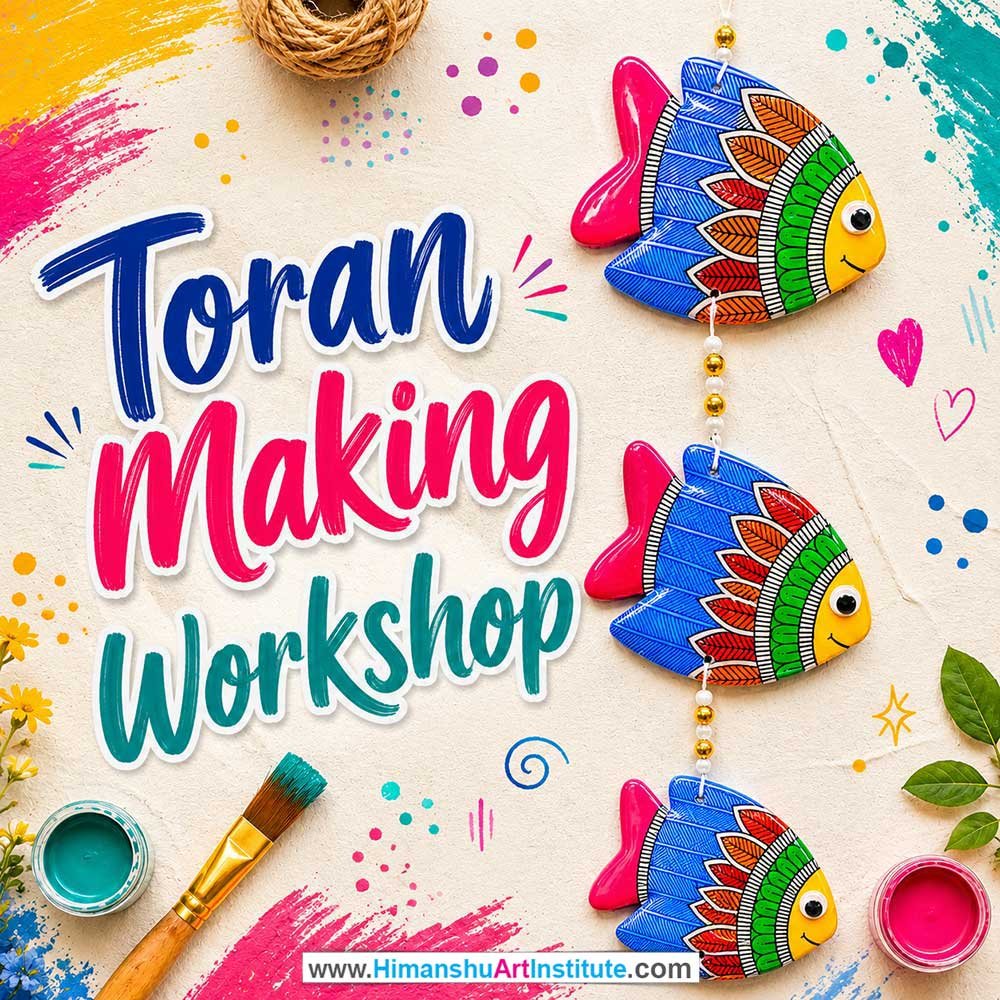Toran Making Workshop Toran Making Workshop for Young and Adults in Delhi, Online Toran Making Workshp for Young and Adults, Best Art & Craft Workshop for Adults near Me
