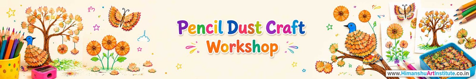 Pencil Dust Craft Workshop for Kids in Corporate Events,Pencil Dust Craft Activity for Kids in Corporate Events, Art & Craft Activity for Kids in Corporate Events, Corporate Family Day Kids Activity, Pencil Dust Craft Fair Activity for Kids, Children Stall Activity, Pencil Dust Craft Fun Activity for Kids in Corporate Events, Himanshu Art Institute