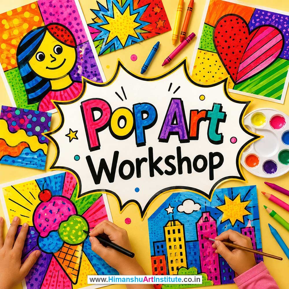Pop Art Workshop for Kids in Corporate Events Pop Art Workshop for Kids in Corporate Events,Pop Art Activity for Kids in Corporate Events, Art & Craft Activity for Kids in Corporate Events, Corporate Family Day Kids Activity, Children Stall Activity, Pop Art Fun Activity for Kids in Corporate Events, Himanshu Art Institute