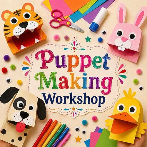 Corporate Puppet Making Workshop, Puppet Making Workshop for Corporate Kids, Art & Craft Workshops for Corporate  Kids, DIY Workshop for Corporate Kids, Puppet Making Activity for Corporate KIds, DIY Activities for Corporate Kids, Best Puppet Making Workshop for Corporate in Delhi, Gurugram, Gurgaon, Noida, India, Himanshu Art Institute