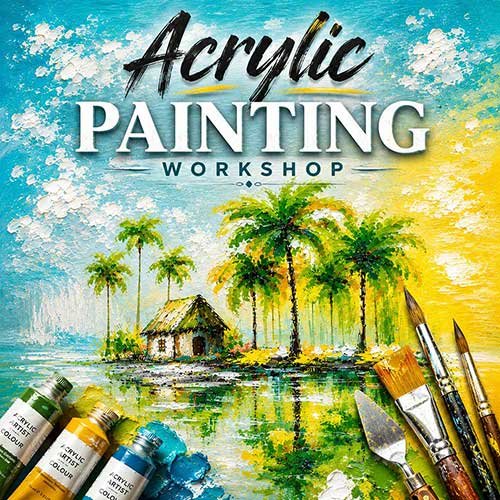 Corporate Acrylic Painting Workshop, Acrylic Painting Workshop for Corporate, Art & Craft Workshops for Corporate, DIY Workshop for Corporate, Acrylic Painting Activity for Corporate, DIY Activities for Corporate, Best Acrylic Painting Workshop for Corporate in Delhi, Gurugram, Gurgaon, Noida, India, Himanshu Art Institute