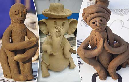 Clay Modeling Workshop for Corporate