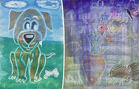 Crayons Resist Workshop for Children