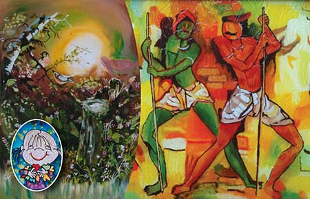 Glass Painting Workshop for Corporate
