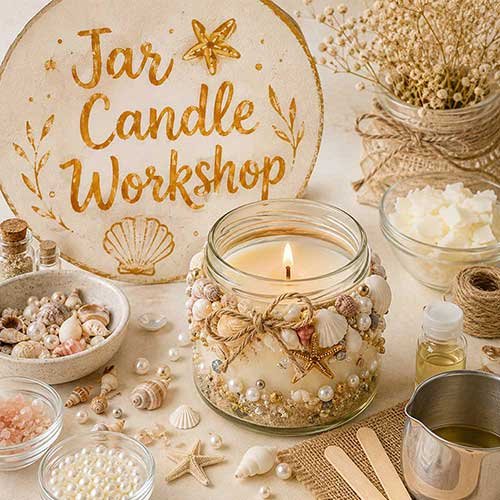 Corporate Jar Candle Workshop, Jar Candle Workshop for Corporate, Art & Craft Workshops for Corporate, DIY Workshop for Corporate, Jar Candle Activity for Corporate, DIY Activities for Corporate, Best Jar Candle Workshop for Corporate in Delhi, Gurugram, Gurgaon, Noida, India, Himanshu Art Institute