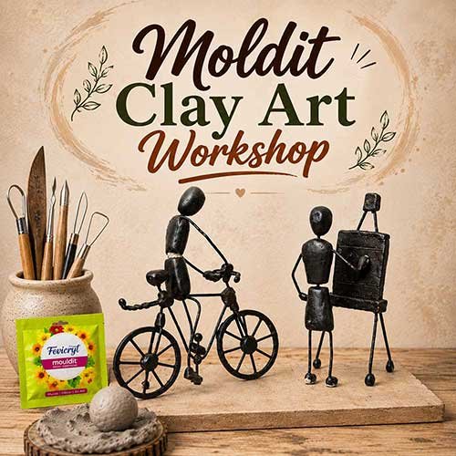 Corporate Mouldit Clay Art Workshop, Mouldit Clay Art Workshop for Corporate, Art & Craft Workshops for Corporate, DIY Workshop for Corporate, Mouldit Clay Art Activity for Corporate, DIY Activities for Corporate, Best Mouldit Clay Art Workshop for Corporate in Delhi, Gurugram, Gurgaon, Noida, India, Himanshu Art Institute
