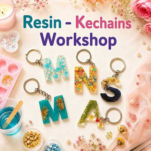 Corporate Resin Keychains Workshop, Resin Keychains Workshop for Corporate, Art & Craft Workshops for Corporate, DIY Workshop for Corporate, Resin Keychains Activity for Corporate, DIY Activities for Corporate, Best Resin Keychains Workshop for Corporate in Delhi, Gurugram, Gurgaon, Noida, India, Himanshu Art Institute