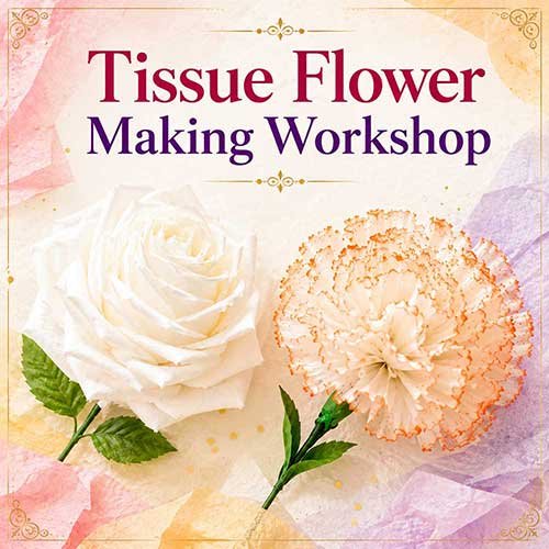 Corporate Tissue Flower Making Workshop, Tissue Flower Making Workshop for Corporate, Art & Craft Workshops for Corporate, DIY Workshop for Corporate, Tissue Flower Making Activity for Corporate, DIY Activities for Corporate, Best Tissue Flower Making Workshop for Corporate in Delhi, Gurugram, Gurgaon, Noida, India, Himanshu Art Institute
