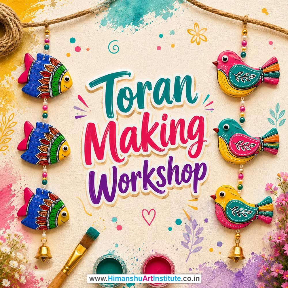 Toran Making Workshop for Corporate Companies Toran Making Workshop for Corporate Companies, Toran Making Workshop for Corporate Employees, Toran Making Workshop for Corporate Clients, Toran Making Workshop for Office Events, Art & Craft Activity for Corporate Companies, Himanshu Art Institute