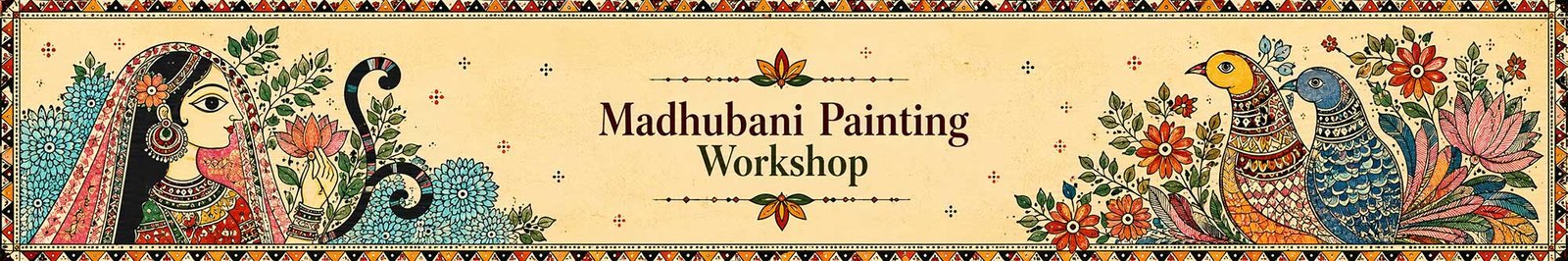 Madhubani Painting Workshop for Women, Madhubani Painting Workshop for Ladies, Madhubani Painting Workshop for Girls in Delhi, Online Madhubani Painting Workshop for Women, Madhubani Painting Workshop Near Me, Art & Craft Workshop for Women, Himanshu Art Institute