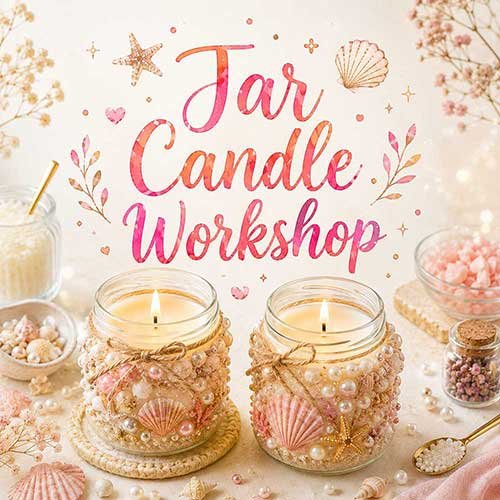 Online Jar Candle Workshop, Jar Candle Workshop for Women, Jar Candle Workshop for Ladies, Art & Craft Workshops for Women, Best Jar Candle Workshop for Ladies in Delhi, India, Himanshu Art Institute