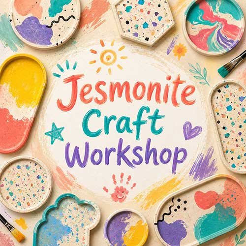 Online Jesmonite Craft Workshop, Jesmonite Craft Workshop for Women, Jesmonite Craft Workshop for Ladies, Art & Craft Workshops for Women, Best Jesmonite Craft Workshop for Ladies in Delhi, India, Himanshu Art Institute