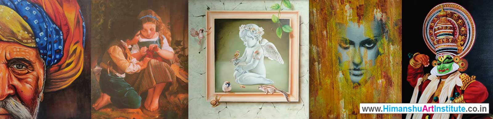 Oil Painting, Acrylic Painting Classes in Delhi, India