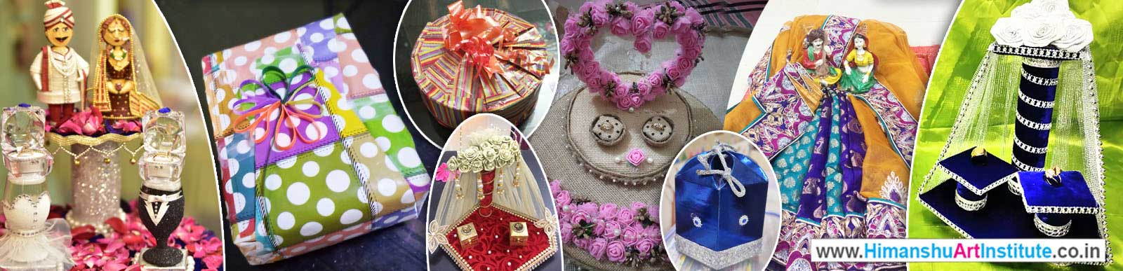 Online Gift Packing Classes, Art & Craft Institute in Delhi, Professional Certificate Course in Gift Packing