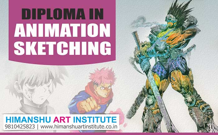 Online Diploma in Animation Sketching, Animation Sketching Course