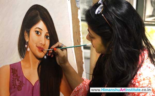 Online Professional Certificate Course in Oil & Acrylic Painting, Online Oil Painting Classes, Acrylic Painting Classes in Delhi