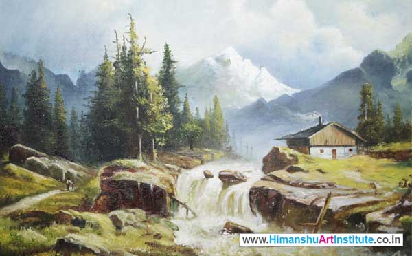 Online Professional Certificate Course in Oil Painting Classes in Delhi