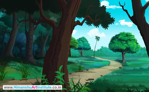 Institute of Animation Drawing, Animation Sketching Classes for Animators,  Students in Delhi, India