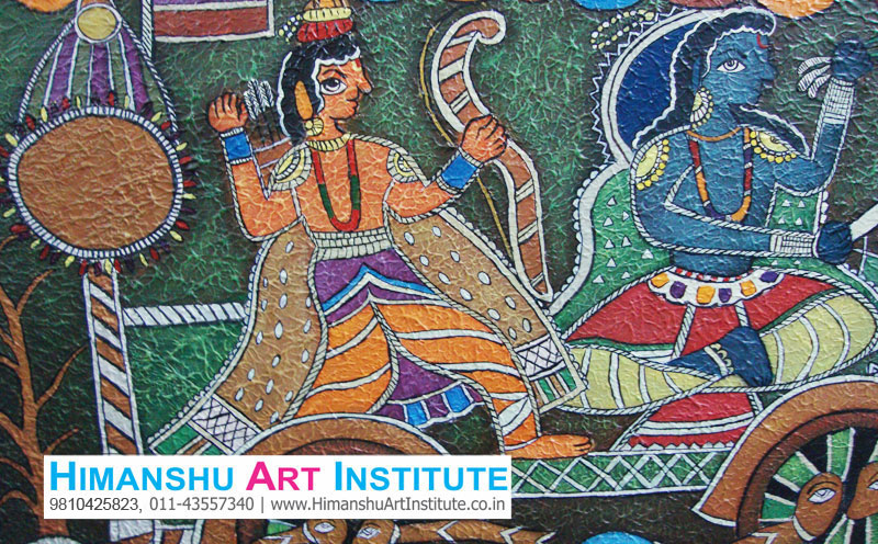 Indian Art Courses, Online Professional Certificate Course in Madhubani Painting Classes