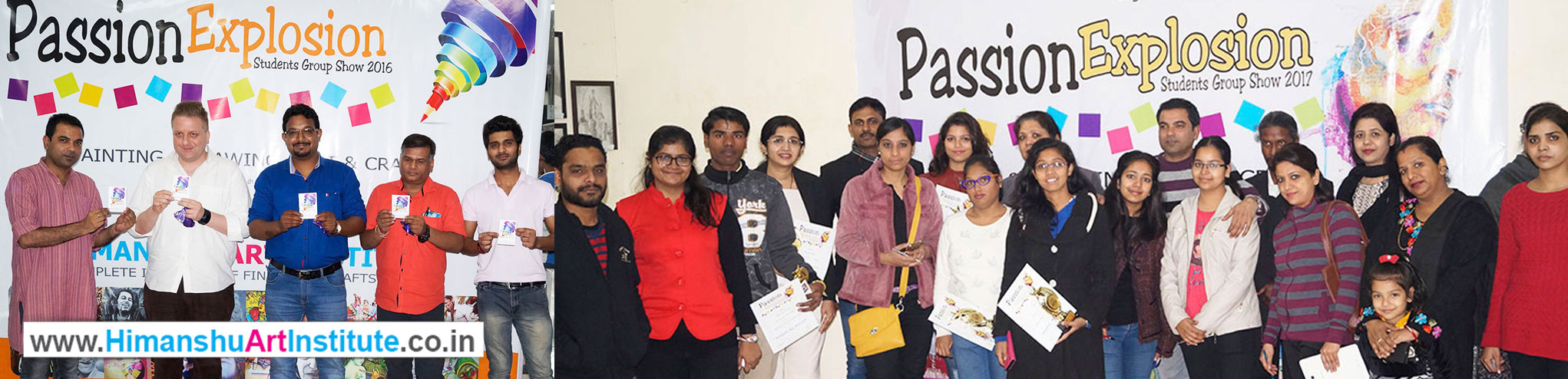 Passion Explosion - National Level Group Art Exhibition