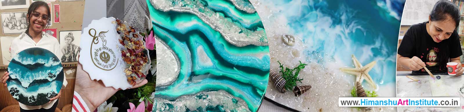 Professional Certificate Course in Resin Art, Resin Art Hobby Classes, Online Resin Art Classes, Resin Art Course, Resin Art Professional Course, Epoxy Resin Classes, Online Best Resin Art Classes, Best Resin Art Institute in Delhi, India