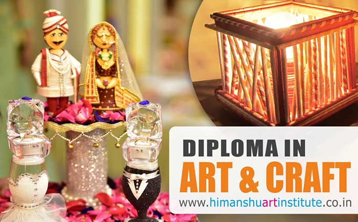 Online Diploma in Art & Craft, Art & Craft Institute in Delhi