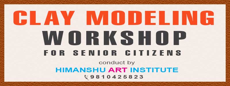 Online Clay Modeling Workshop for Senior Citizens in Delhi