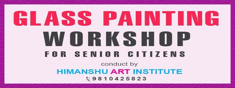 Online Glass Painting Workshop for Senior Citizens in Delhi
