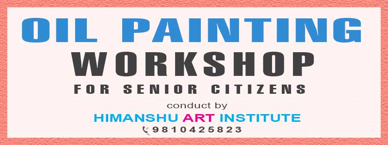 Online Oil Painting Workshop for Senior Citizens in Delhi